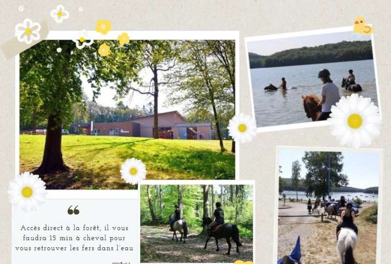 Accueil cavaliers chevaux de passage