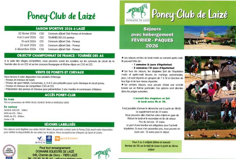 Stage passage d'examen avril