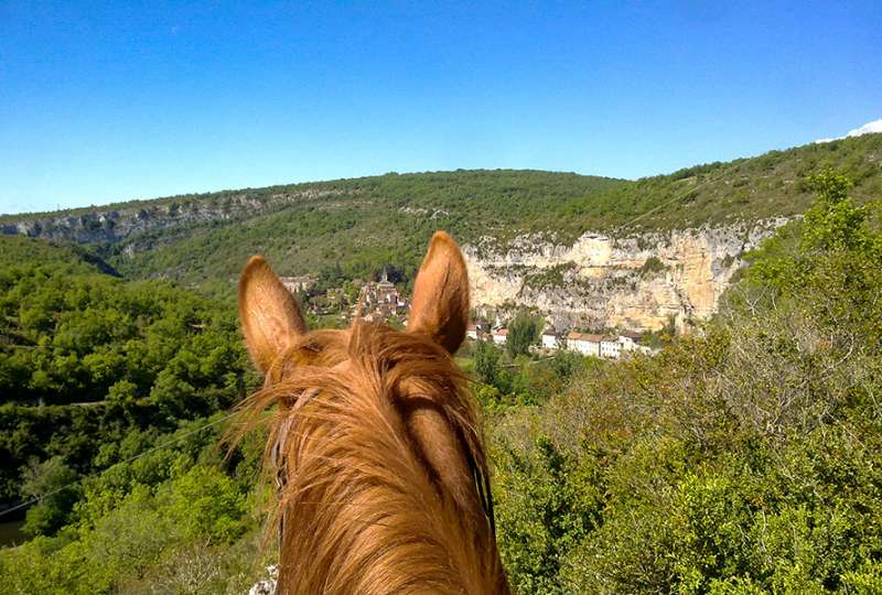 Les Chemins Secrets du Quercy Rouergue à Cheval